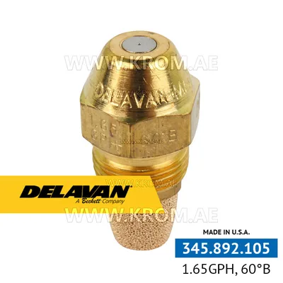 Delavan 1.65GPH, 60B (1) nozzle