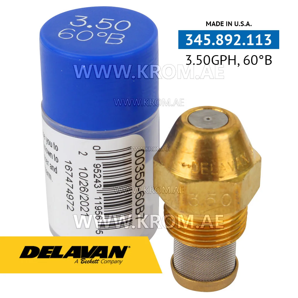Delavan 3.50GPH, 60B (7) nozzle