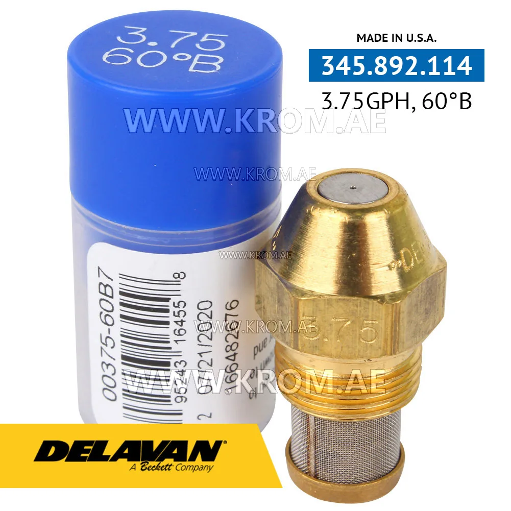 Delavan 3.75GPH, 60B (7) nozzle