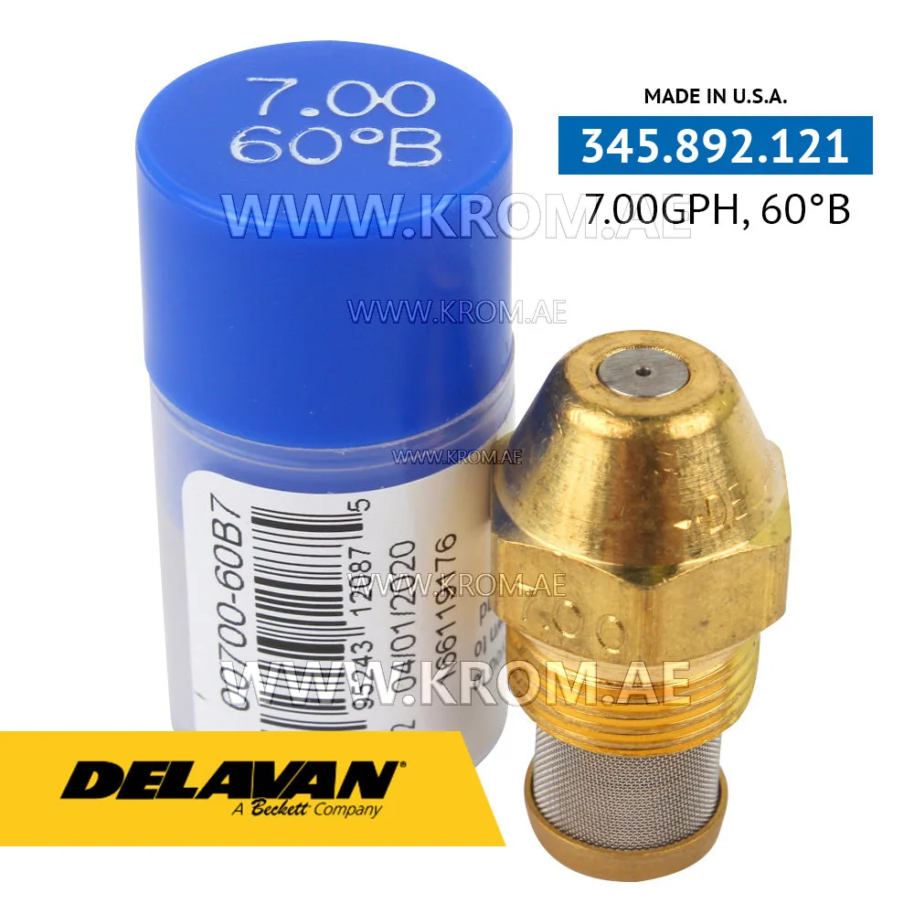 Delavan 7.00GPH, 60B (7) nozzle