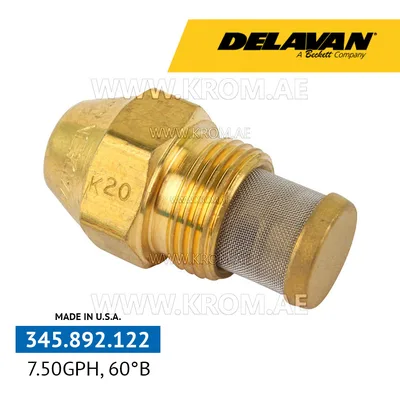Delavan 7.50GPH, 60B (7) nozzle