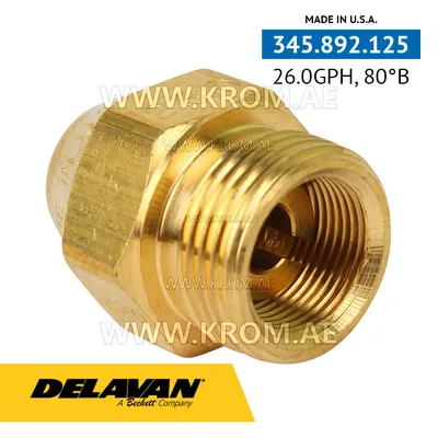 Delavan 26.00GPH, 80B nozzle