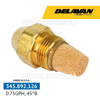 Delavan 0.75GPH, 45B (1) nozzle