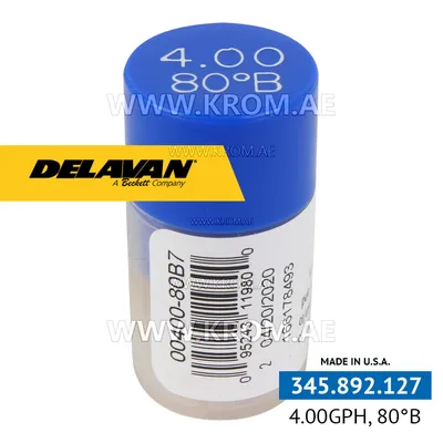 Delavan 4.00GPH, 80B (7) nozzle