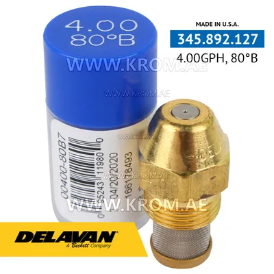 Delavan 4.00GPH, 80B (7) nozzle