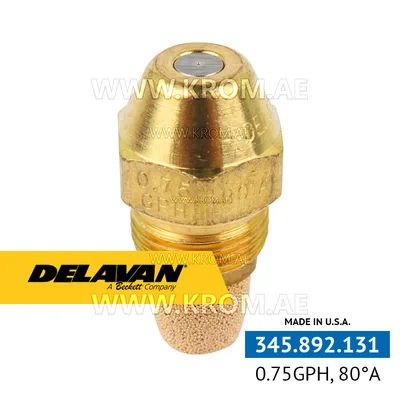 Delavan 0.75GPH, 80A (1) nozzle