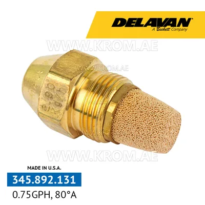 Delavan 0.75GPH, 80A (1) nozzle