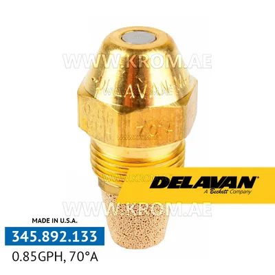 Delavan 0.85GPH, 70A (1) nozzle