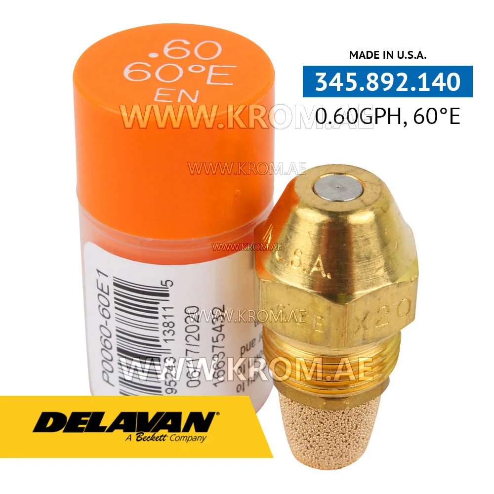Delavan 0.60GPH, 60E (1) nozzle