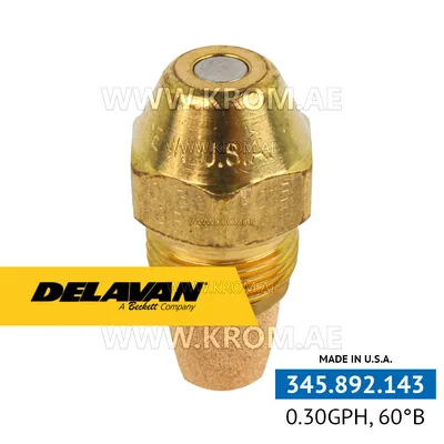 Delavan 0.30GPH, 60B DeloFlo nozzle