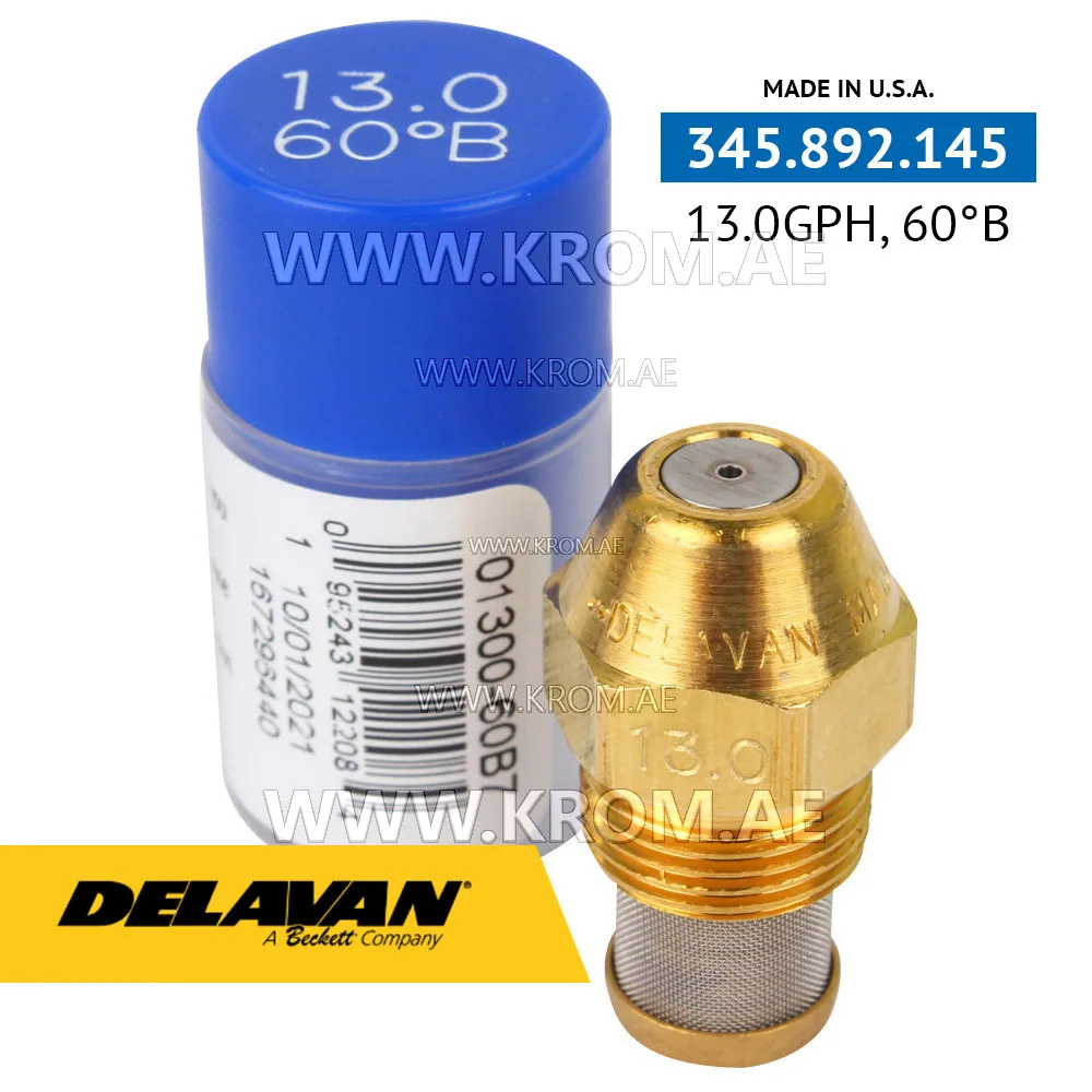 Delavan 13.00GPH, 60B (7) nozzle