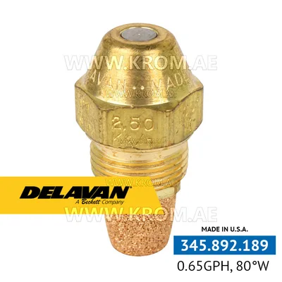 Delavan 0.65GPH, 80W (1) nozzle