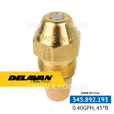 Delavan 0.40GPH, 45B (4) nozzle