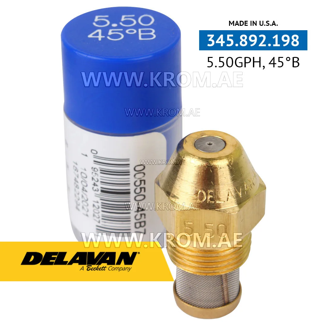 Delavan 5.50GPH, 45B (7) nozzle