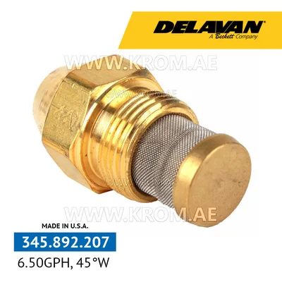 Delavan 6.50GPH, 45W (7) nozzle