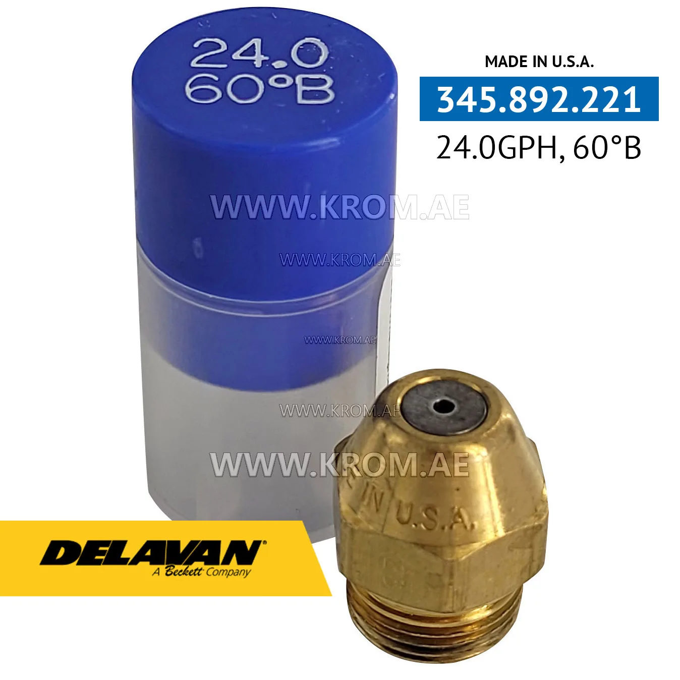 Delavan 24.00GPH, 60B nozzle