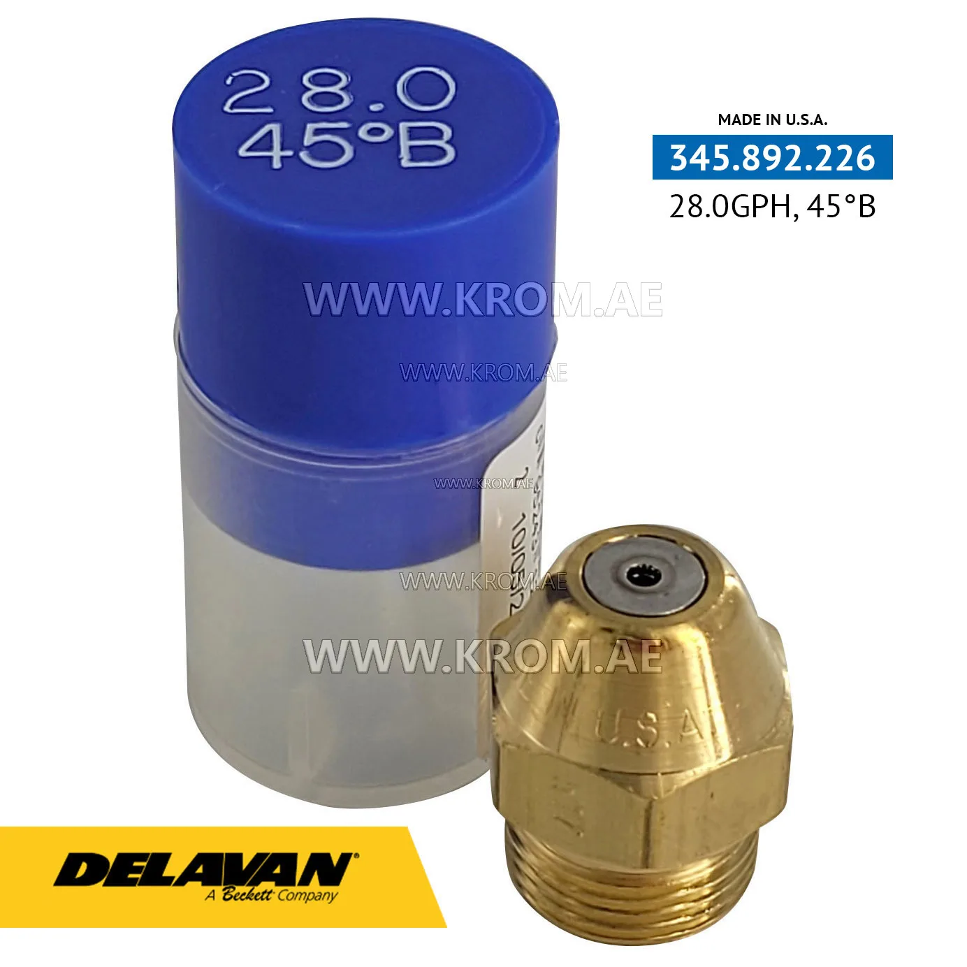 Delavan 28.00GPH, 45B nozzle