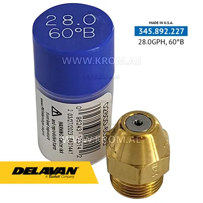 Delavan 28.00GPH, 60B nozzle