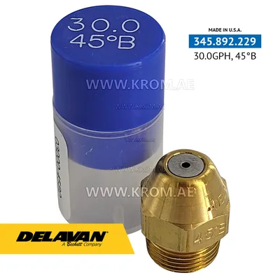 Delavan 30.00GPH, 45B nozzle
