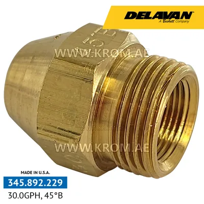Delavan 30.00GPH, 45B nozzle