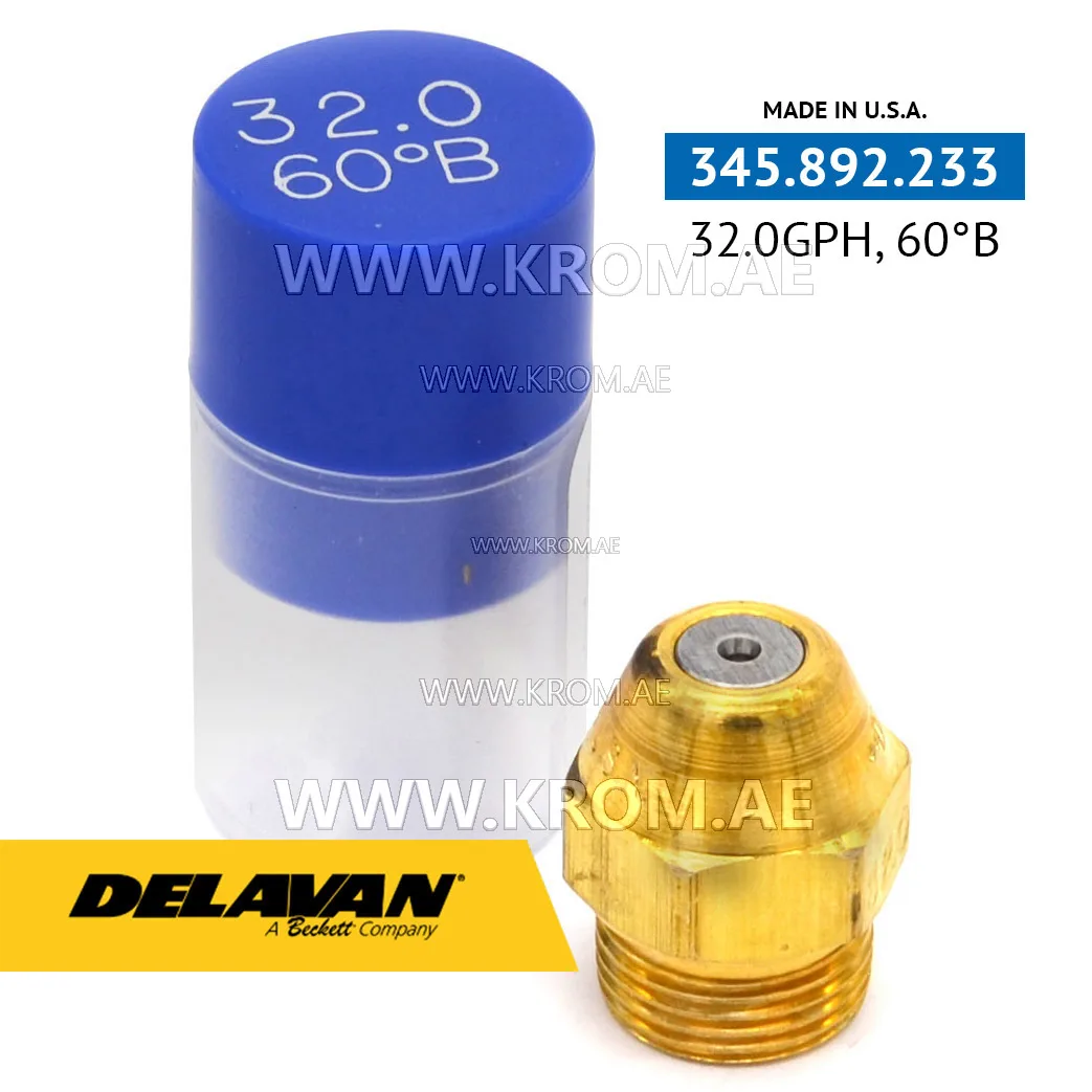 Delavan 32.00GPH, 60B nozzle