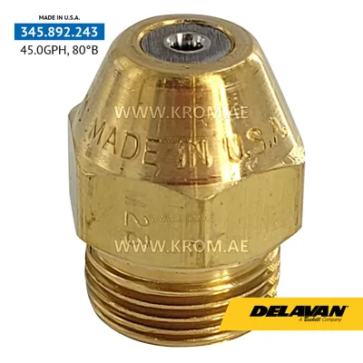 Delavan 45.00GPH, 80B nozzle