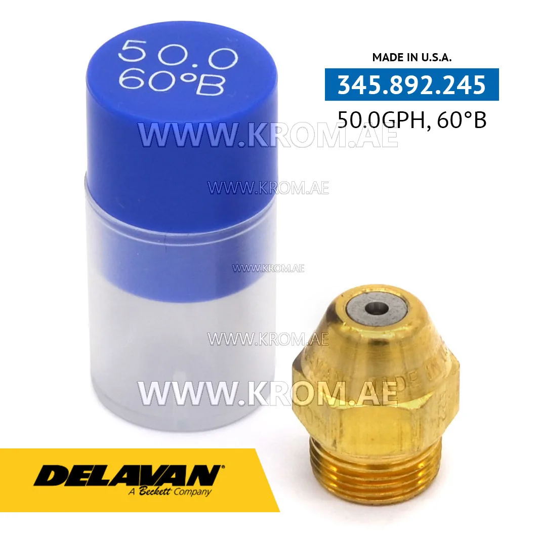 Delavan 50.00GPH, 60B nozzle