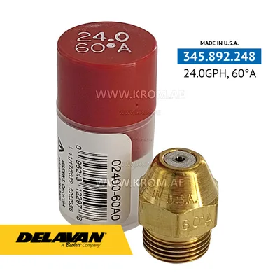 Delavan 24.00GPH, 60A nozzle