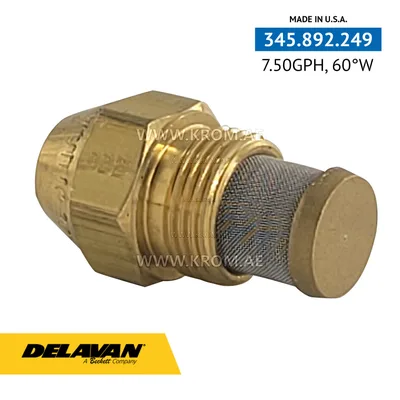 Delavan 00750-60W1 7.50GPH, 60W (1) nozzle