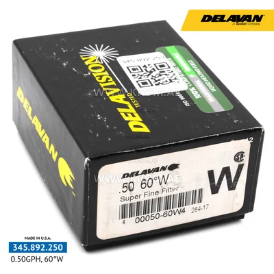 Delavan 0.50GPH, 60W nozzle