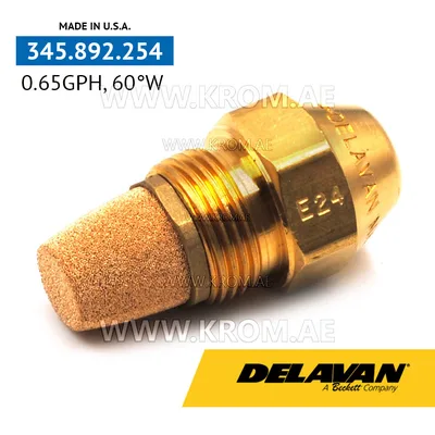 Delavan 0.65GPH, 60W nozzle