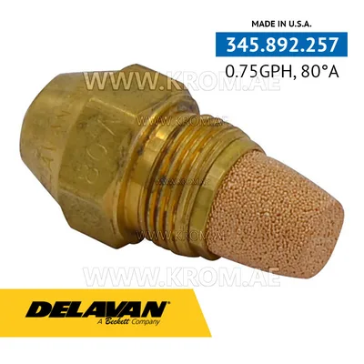 Delavan 0.75GPH, 80A nozzle