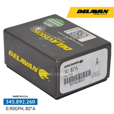 Delavan 0.90GPH, 80A nozzle