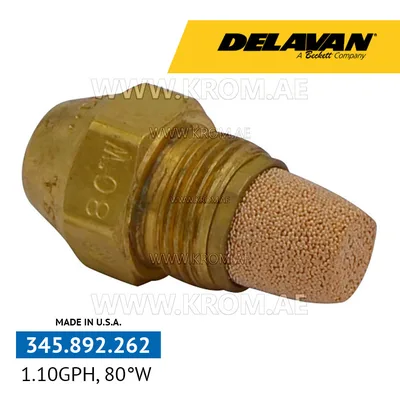 Delavan 1.10GPH, 80W nozzle