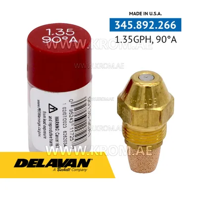 Delavan 1.35GPH, 90A nozzle