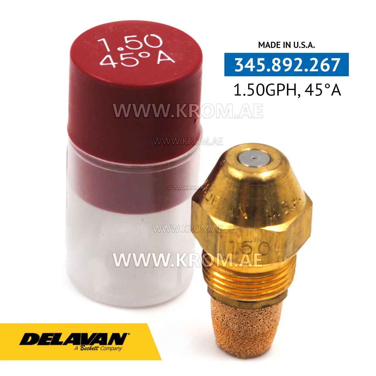 Delavan 1.50GPH, 45A nozzle
