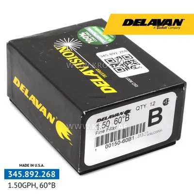 Delavan 1.50GPH, 60B nozzle