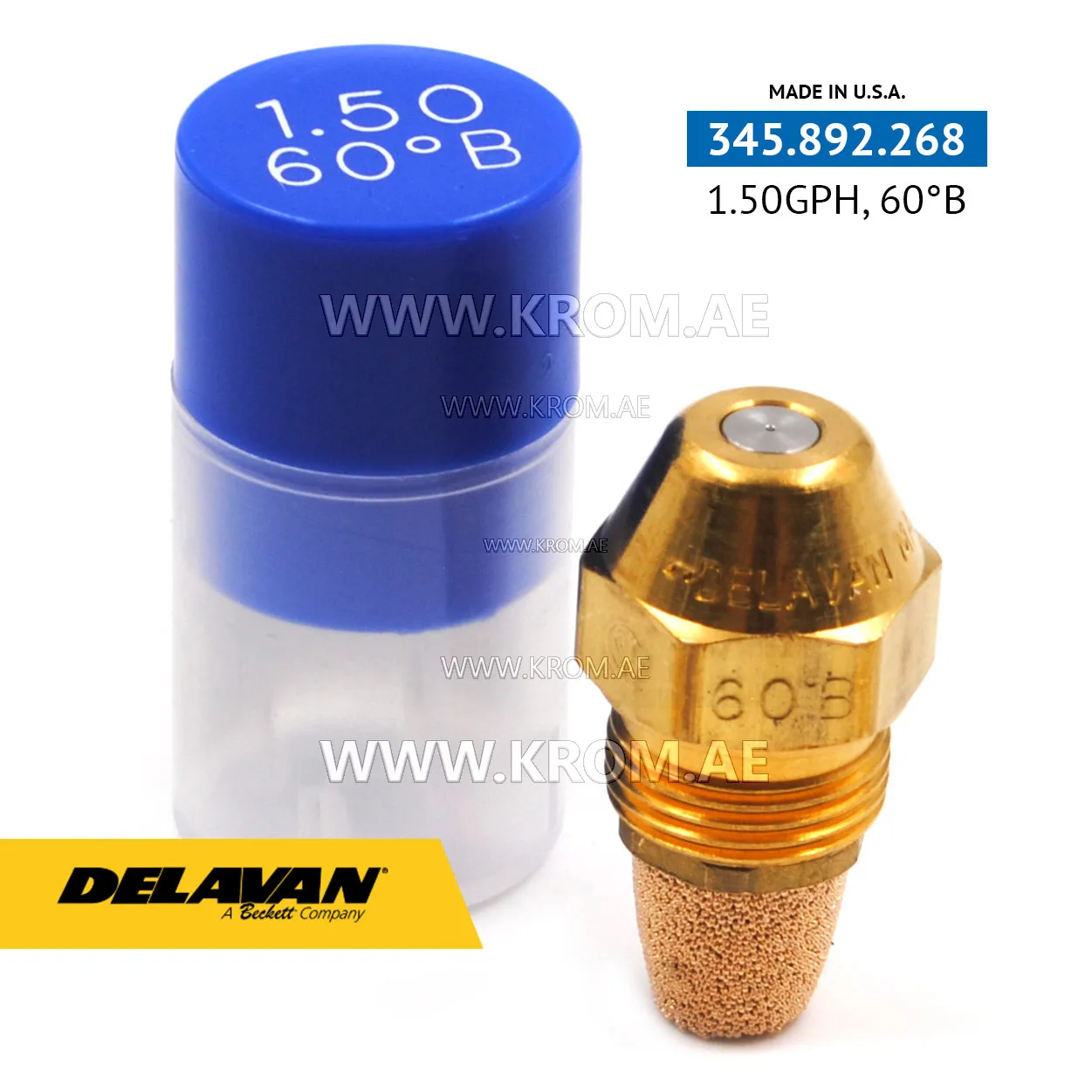 Delavan 1.50GPH, 60B nozzle