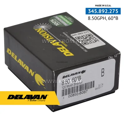 Delavan 8.50GPH, 60B nozzle