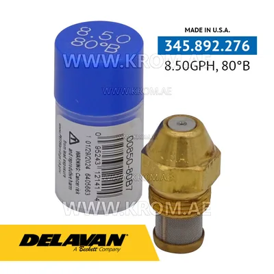 Delavan 8.50GPH, 80B nozzle