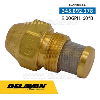 Delavan 9.00GPH, 60B nozzle