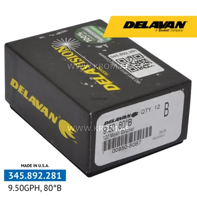 Delavan 9.50GPH, 80B nozzle