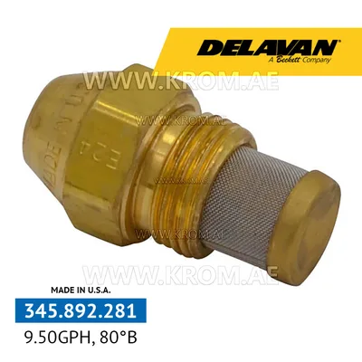 Delavan 9.50GPH, 80B nozzle