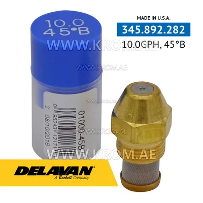 Delavan 10.00GPH, 45B nozzle