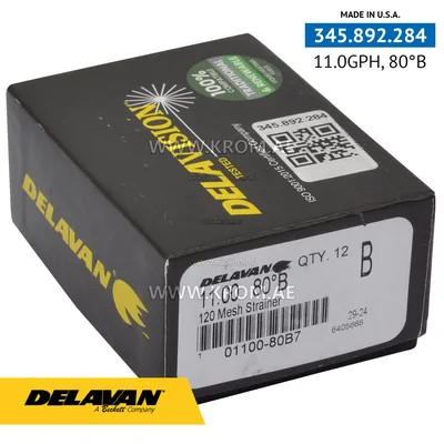 Delavan 11.00GPH, 80B nozzle
