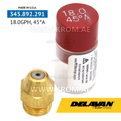 Delavan 18.00GPH, 45A nozzle