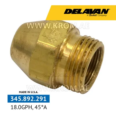 Delavan 18.00GPH, 45A nozzle
