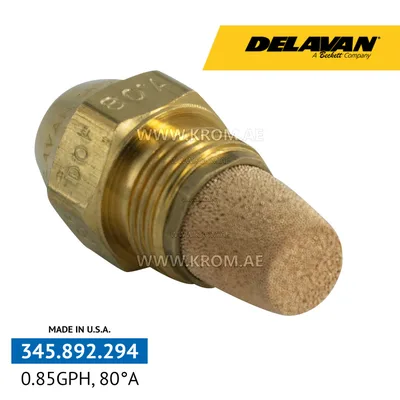 Delavan 0.85GPH, 80A nozzle