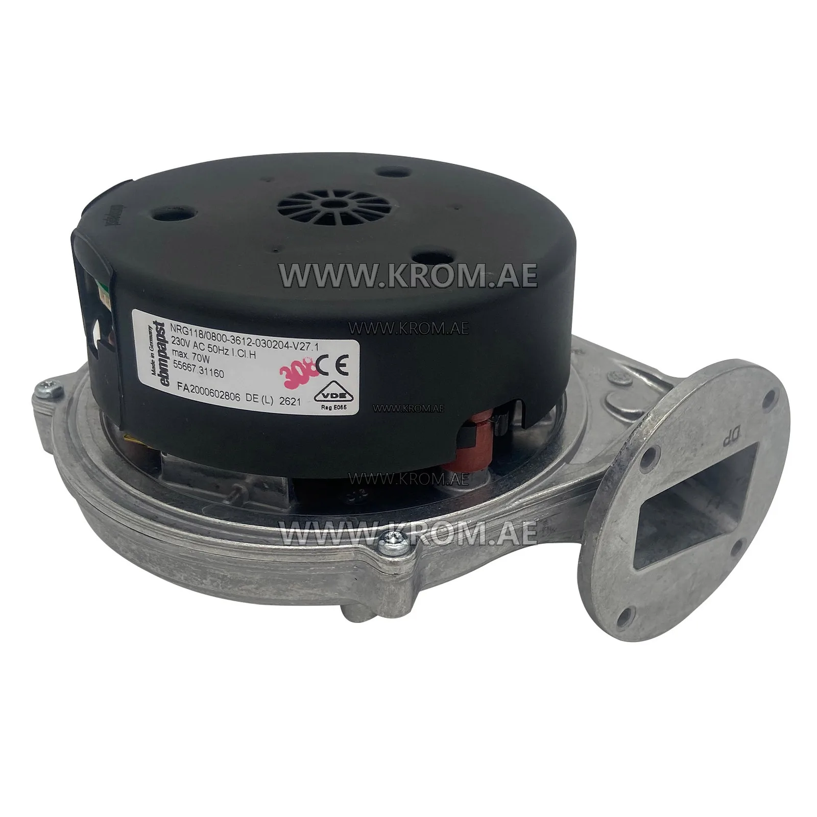 ebmpapst NRG118/0800-3612-030204, 55667.31160 fan