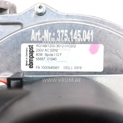 ebmpapst RG148/1200-3612-010202, 55667.01940 fan